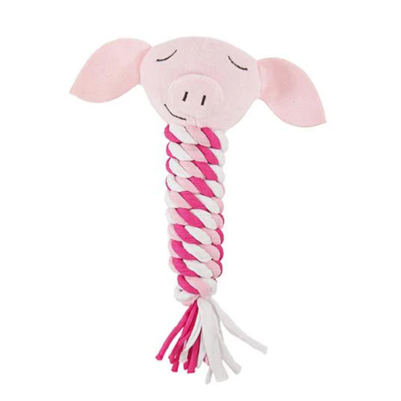Rosewood Christmas Pig in Blanket Rope