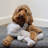 Rosewood Cupid & Comet Silver Lion