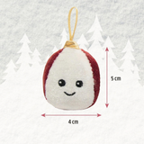 Rosewood Festive Bauble Trio Plush Toy with Catnip for Cats