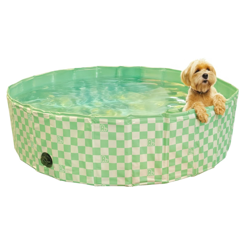 Rosewood Green Checkered Paddling Pool