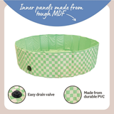 Rosewood Green Checkered Paddling Pool