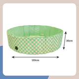 Rosewood Green Checkered Paddling Pool