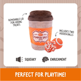 Rosewood Spirit & Spook Pumpkin Latte Snuffle Cup & Balls