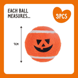 Rosewood Spirit & Spook Squeaky Tennis Balls