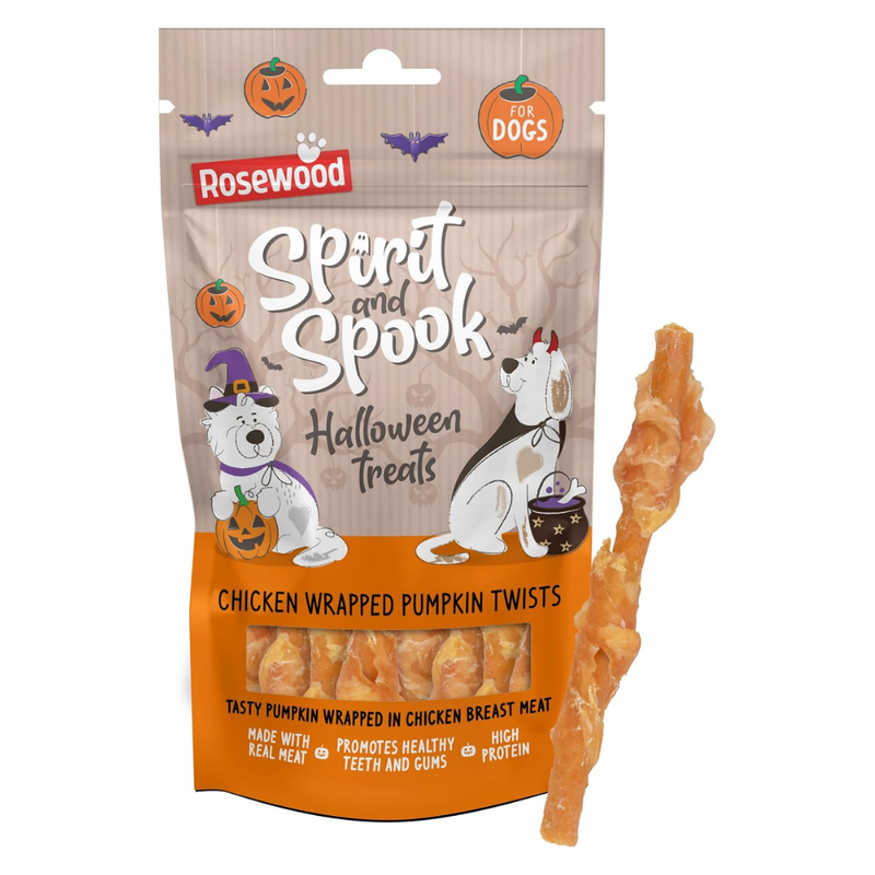 Rosewood Spirit & Spook Chicken Wrapped Pumpkin Twists