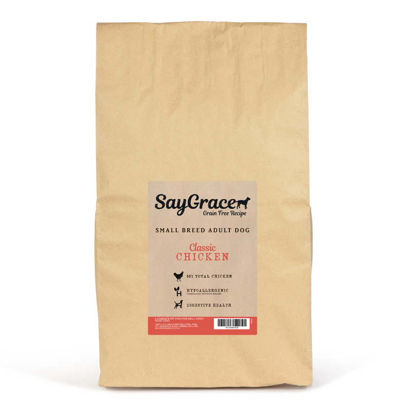 SayGrace Grain-Free Small Breed Classic Chicken Dry Dog Food