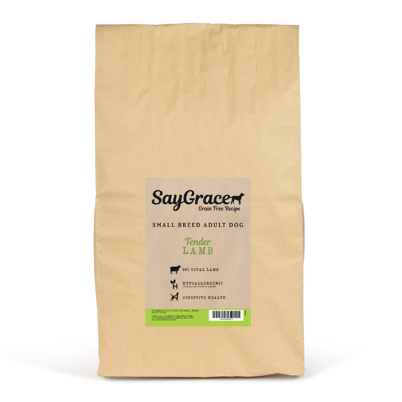 SayGrace Grain-Free Small Breed Tender Lamb Dry Dog Food