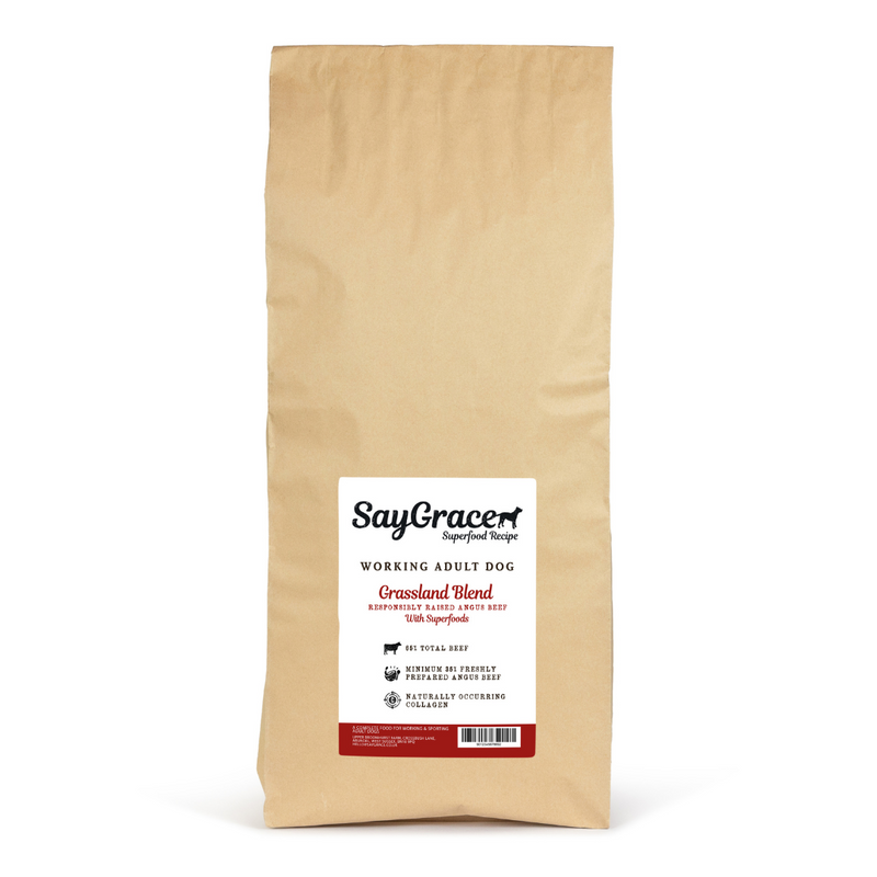 SayGrace Superfood Working Adult Grassland Blend Angus Beef 
