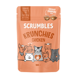 Scrumbles Krunchies Chicken Training Cat Pillow Treats