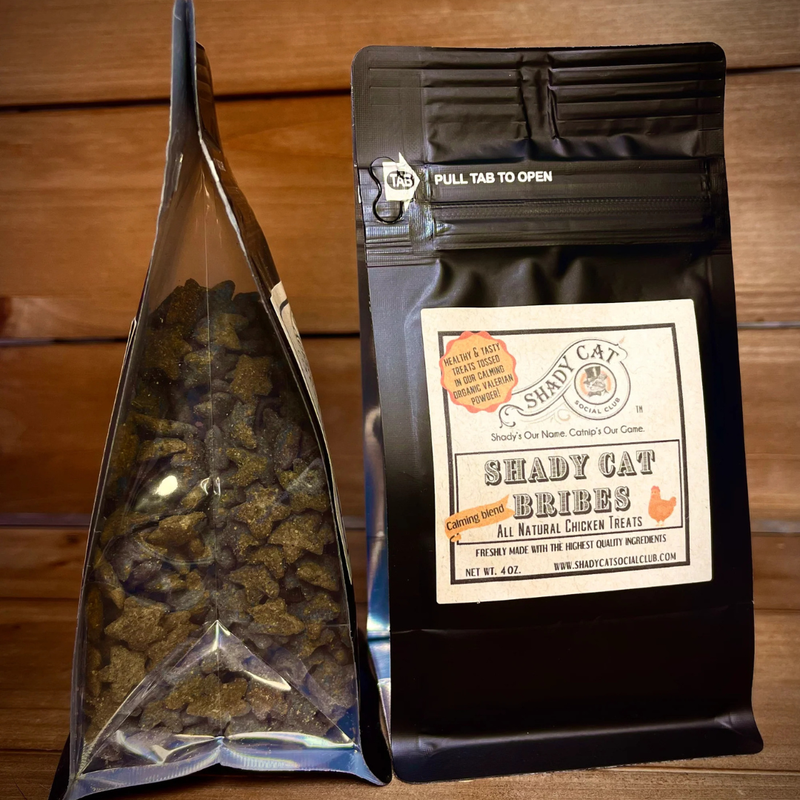 Shady Cat Bribes - Calming Chicken and Valerian Cat Treats