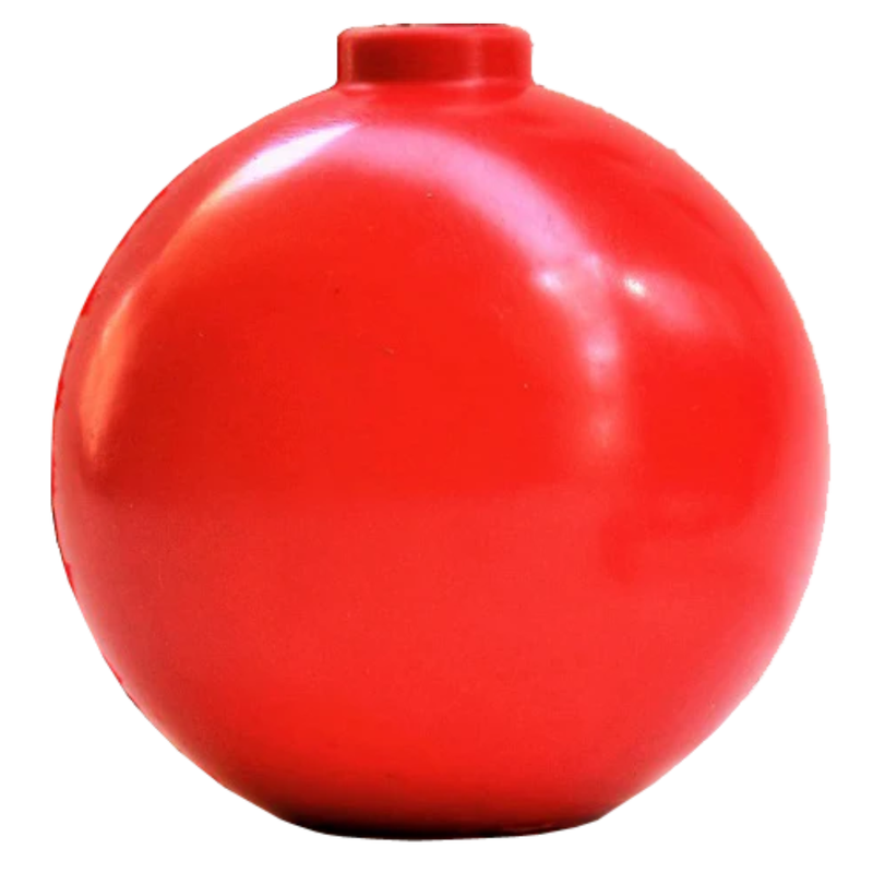 SodaPup Christmas Ornament Durable Rubber Chew Toy & Treat Dispenser