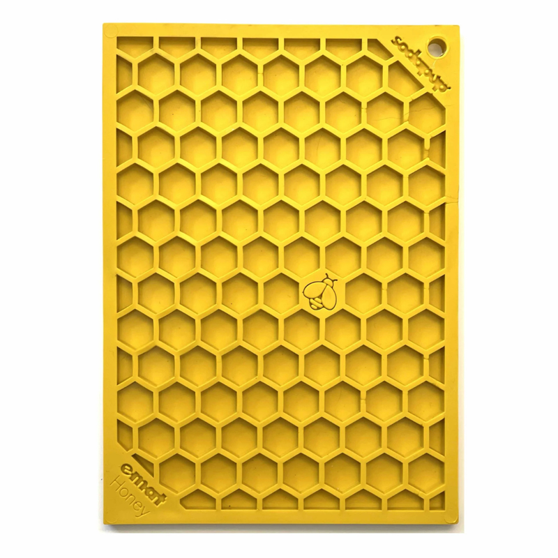 SodaPup Honeycomb Puzzle Enrichment Lick Mat