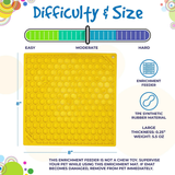 SodaPup Honeycomb Puzzle Enrichment Lick Mat