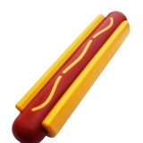 SodaPup Hotdog Ultra Durable Nylon Toy for Aggressive Chewers