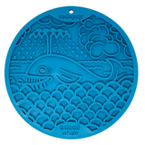 SodaPup Whale Enrichment Lick Mat with Suction Cups