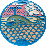SodaPup Whale Enrichment Lick Mat with Suction Cups