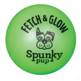 Spunky Pup Fetch & Glow In Dark Ball (Assorted Colours)