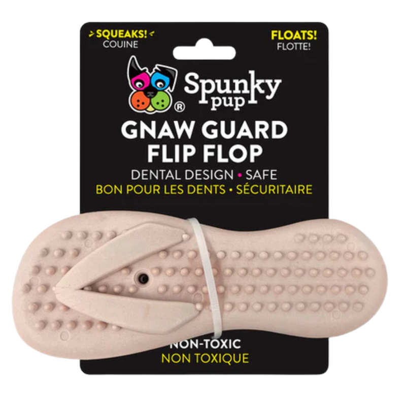 Spunky Pup Gnaw Guard Flip Flop