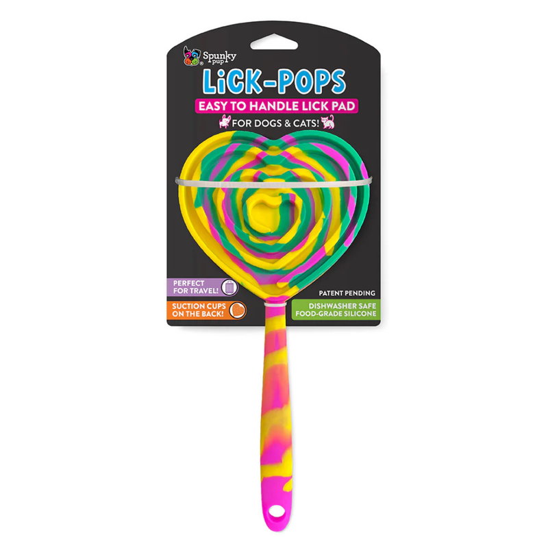 Spunky Pup Heart Lick Pops