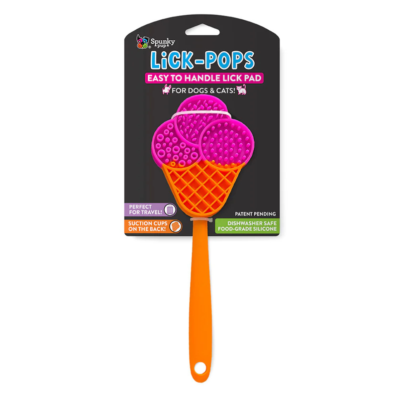 Spunky Pup Ice Cream Cone Lick Pops