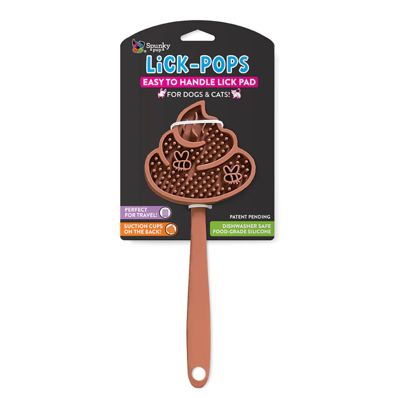 Spunky Pup Poop Emoji Lick Pops