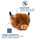 Tall Tail Highland Cow 2-in-1 Fetch Ball for Dogs