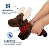 Tall Tails Animated Moose Toy for Dogs