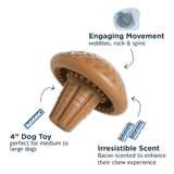 Tall Tails Bacon Shroom - Scented Chew Toy for Dogs
