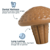 Tall Tails Bacon Shroom - Scented Chew Toy for Dogs