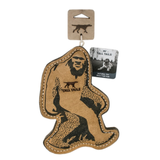 Tall Tails Natural Leather & Wool Bigfoot Tug Toy for Dogs
