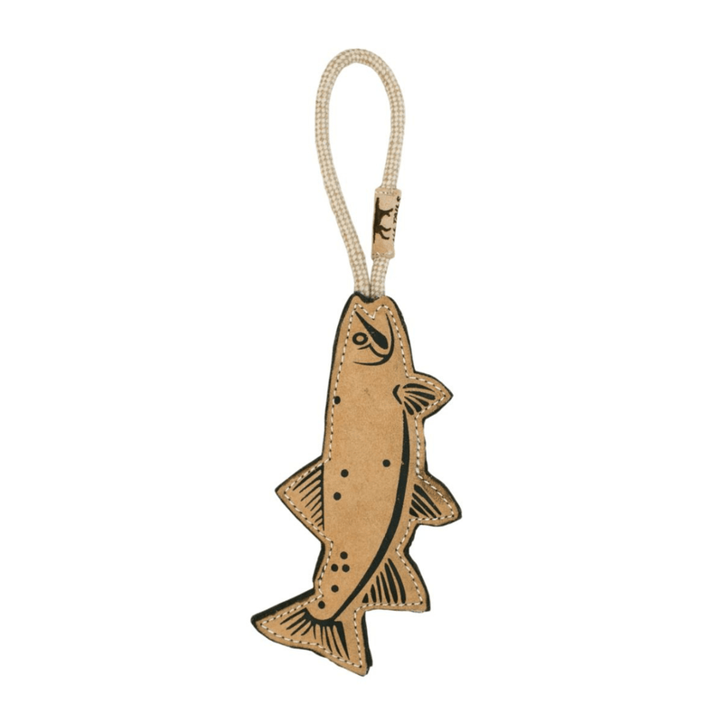 Tall Tails Natural Leather Trout Tug