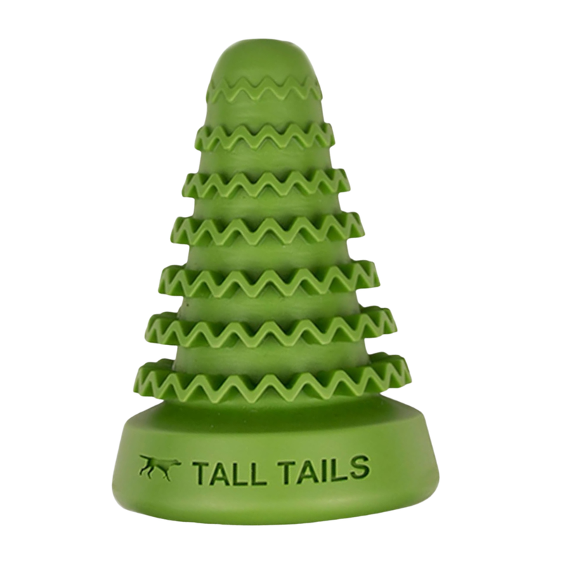 Tall Tails Natural Rubber Evergreen Tree Toy 