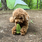 Tall Tails Natural Rubber Evergreen Tree Toy - Interactive Treat Dispensing Toy for Dogs