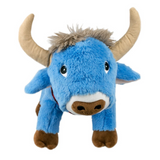 Tall Tails Plush Blue Ox - Crunch Toy for Dogs