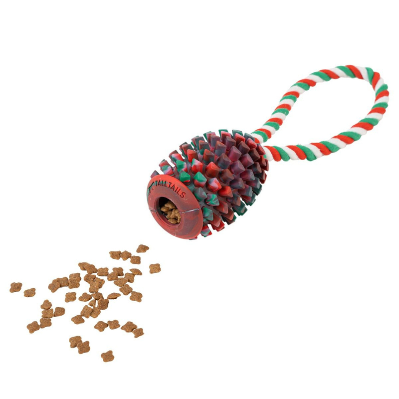 Tall Tails Rubber Pinecone Treat and Tug