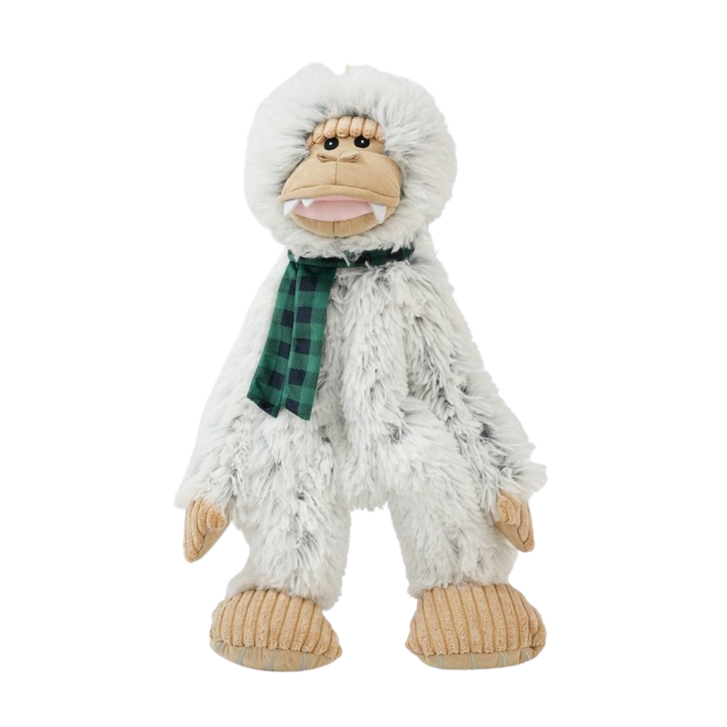 Tall Tails Stuffless Yeti with Scarf