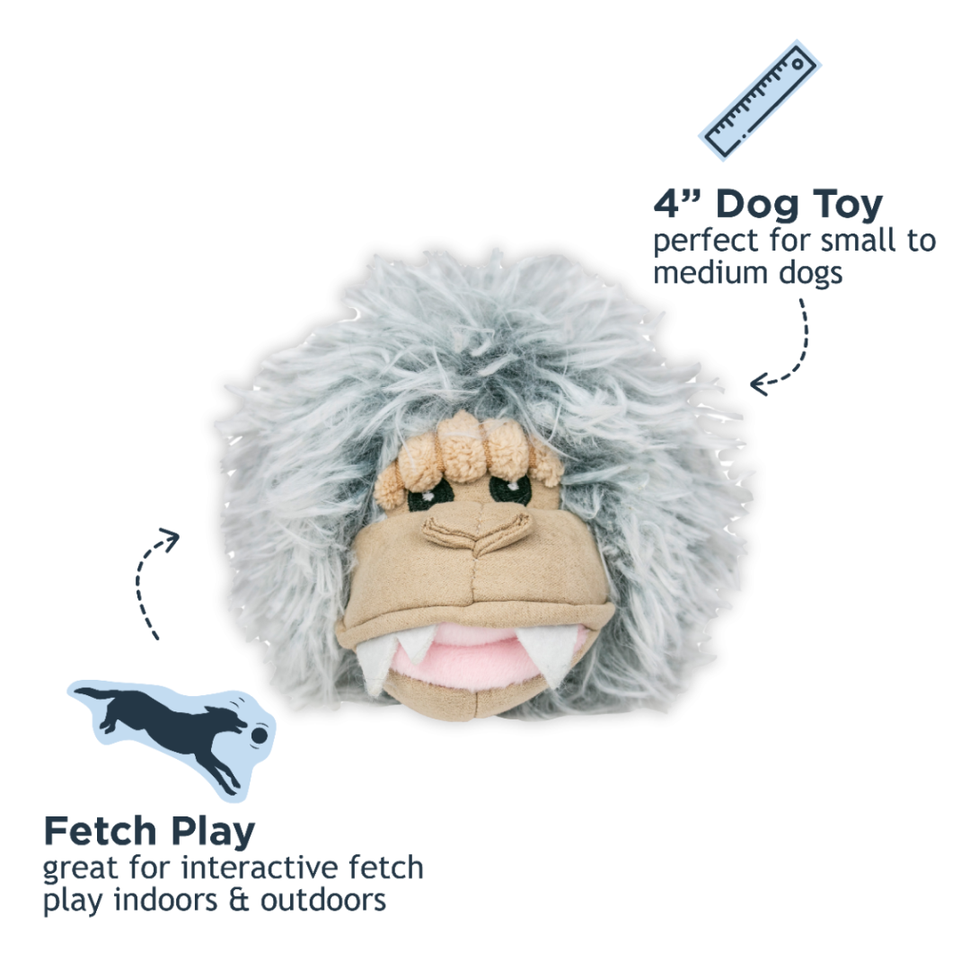 Tall Tails Yeti 2-in-1 Fetch Ball: Durable and Engaging - Brown's ...