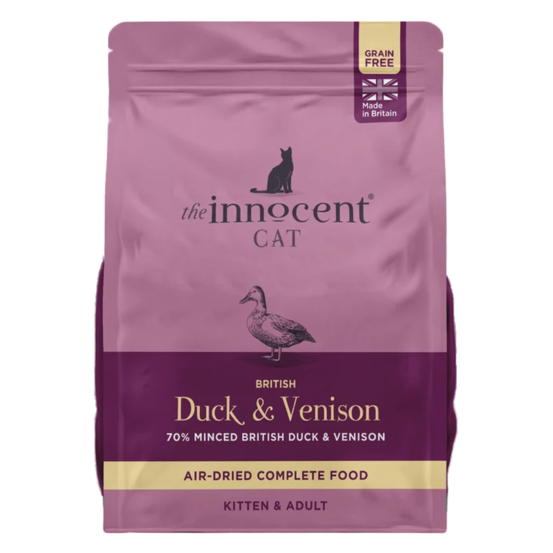 The Innocent Cat British Duck & Venison Air-dried Complete Food