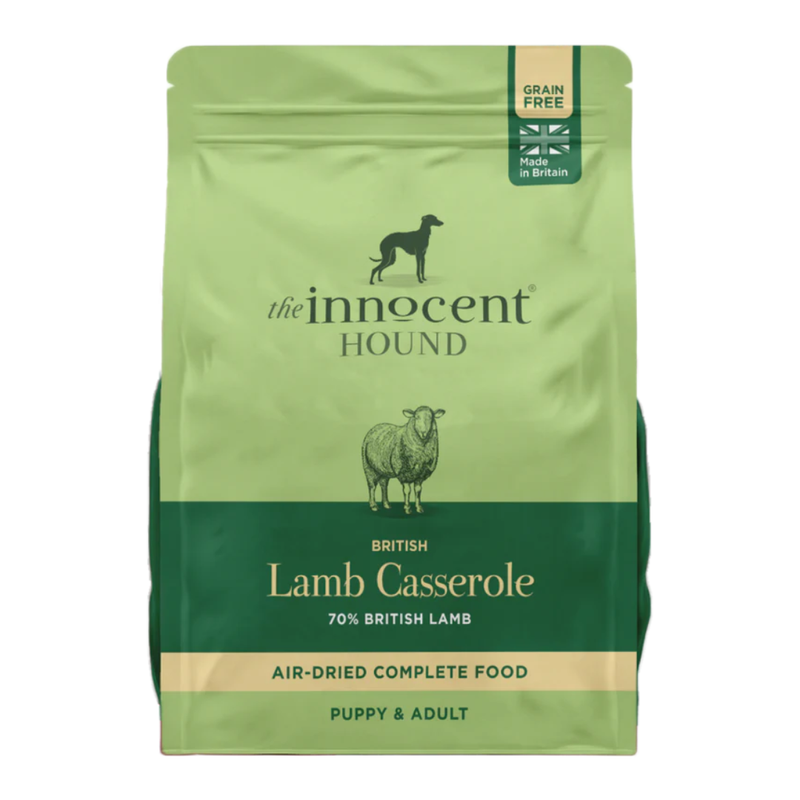 The Innocent Hound Air Dried Dog Food British Lamb Casserole