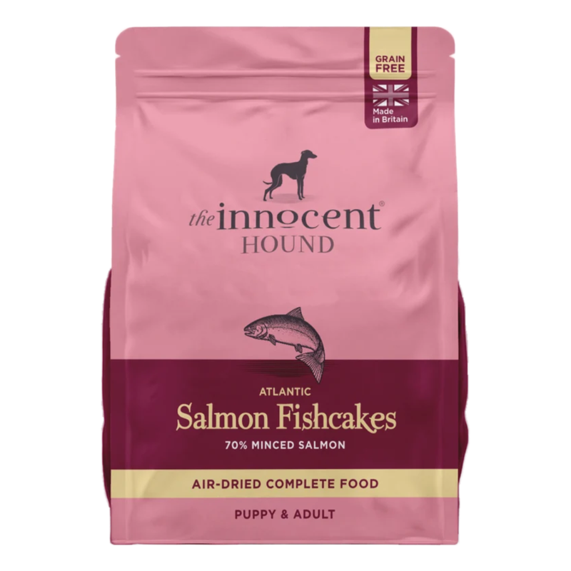The Innocent Hound Air Dried Dog Food Wild Salmon Fishcakes