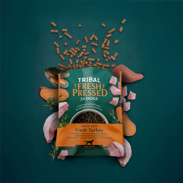 Tribal Grain Free Fresh Cold Pressed Adult Turkey
