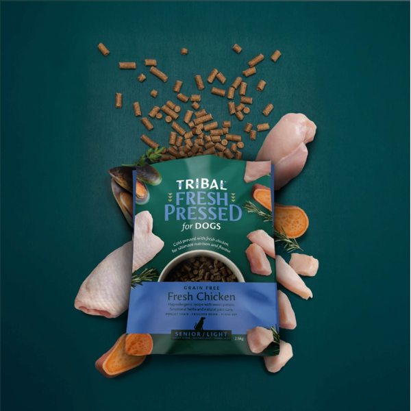 Tribal Grain Free Fresh Cold Pressed Senior Light Chicken