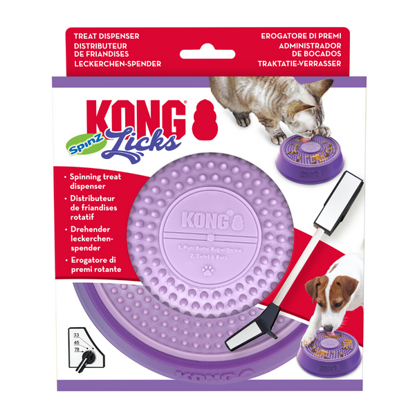 KONG Licks Spinz (Assorted Colours)