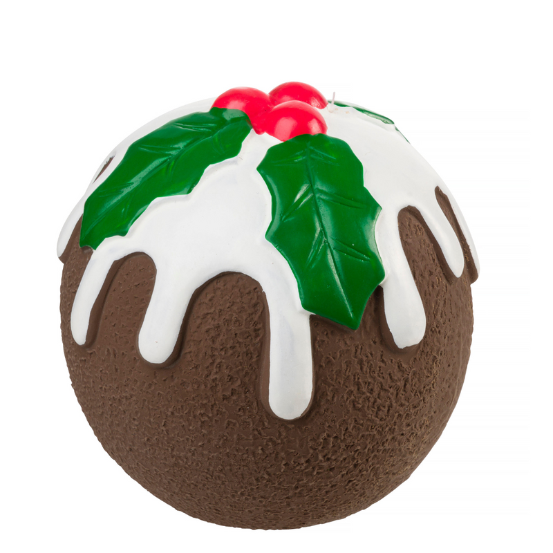 House of Paws Latex Christmas Pudding Toy