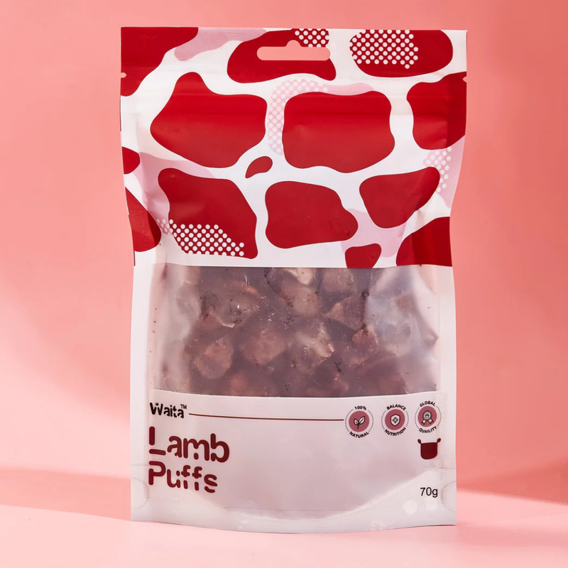 Waita Air Dried Lamb Puffs