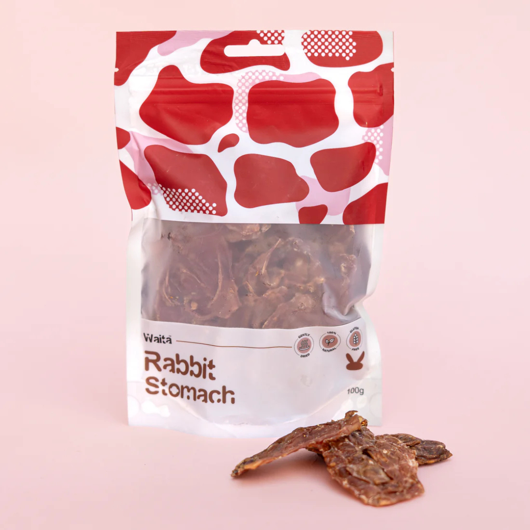 Waita Air Dried Rabbit Stomach - Brown's Natural Pet Store