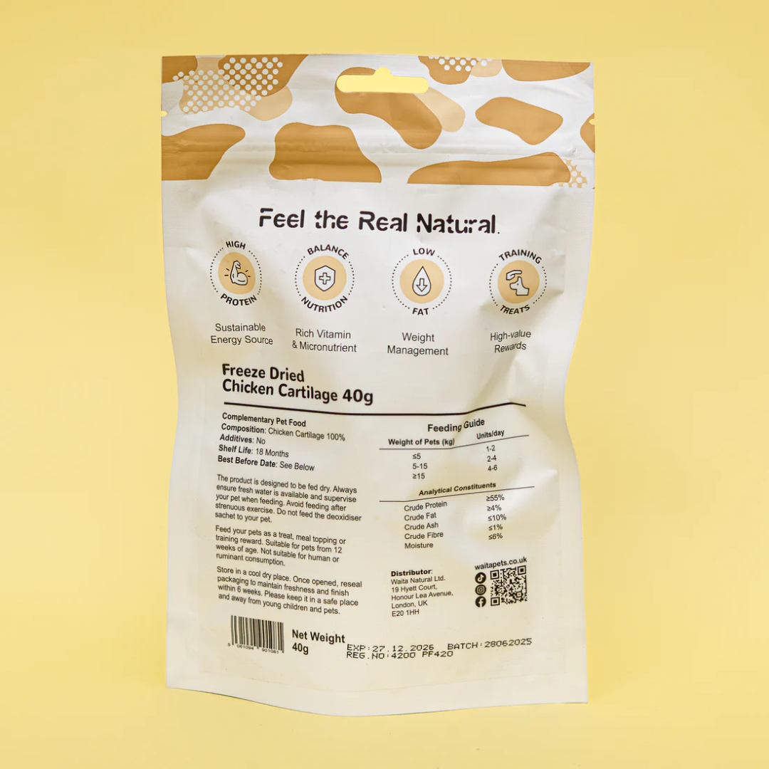 Waita Freeze Dried Chicken Cartilage for Healthy Joints - Brown's ...