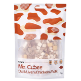 Waita Freeze Dried Chicken, Duck Liver & Yolk Mixed Cubes