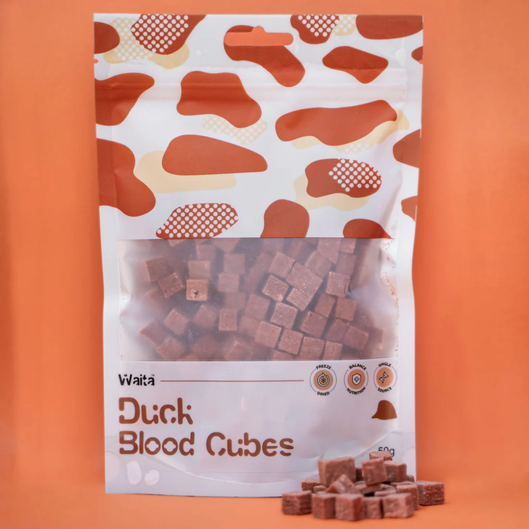 Waita Freeze Dried Duck Blood Cubes: Nutrition in Every Bite - Brown's ...
