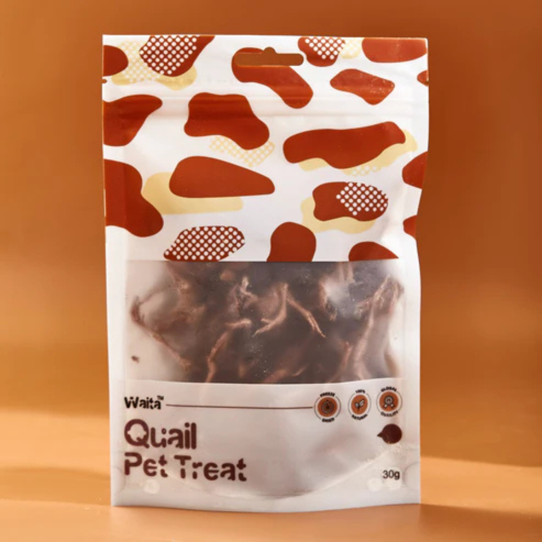Waita Freeze Dried Quail: Complete Prey Nutrition Treat - Brown's ...